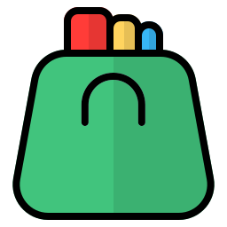 Shopping bag icon