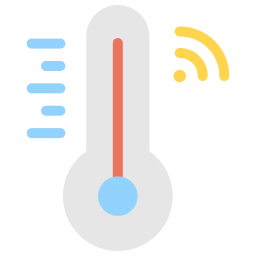 Smart temperature icon