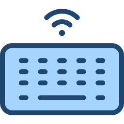 Wireless keyboard icon