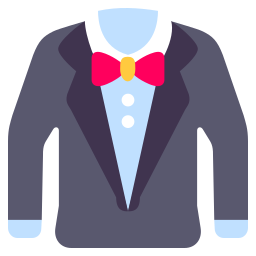 Wedding suit icon