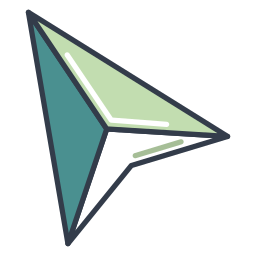 Paper plane icon