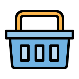 Shopping basket icon