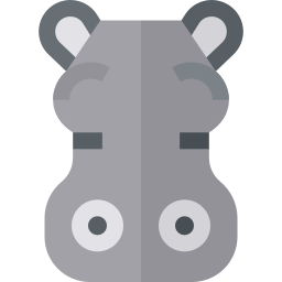 Hippopotamus icon