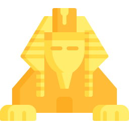 grand sphinx de gizeh Icône