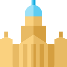 Justice palace icon