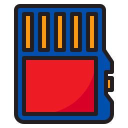 Sd card icon