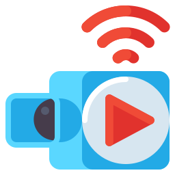 live-streaming icon