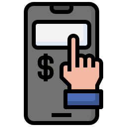 Online payment icon