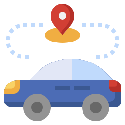 자율 주행 차 icon