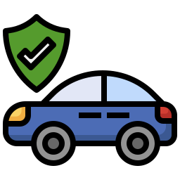 Автомобиль безопасности иконка