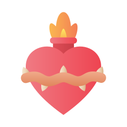 Священное сердце иконка