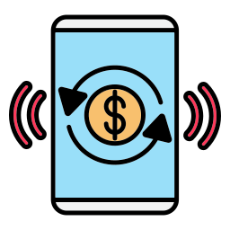 Cashless payment icon