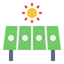 Солнечная батарея иконка