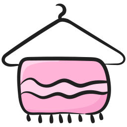 handdoek hanger icoon