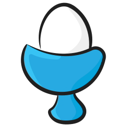 Boiled egg icon