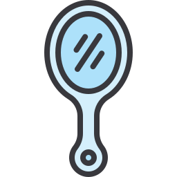 Hand mirror icon