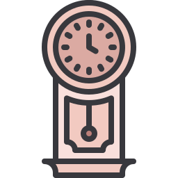 horloge vintage Icône