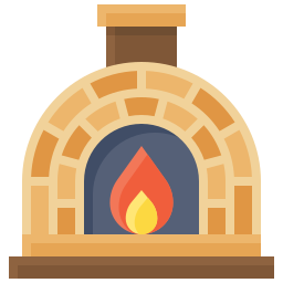 horno de piedra icono