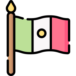 Mexican flag icon