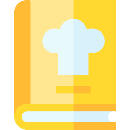 libro de cocina icono