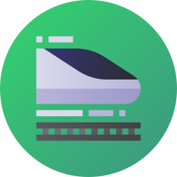 High speed train icon