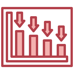 gráfico de barras icono