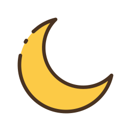 Half moon icon