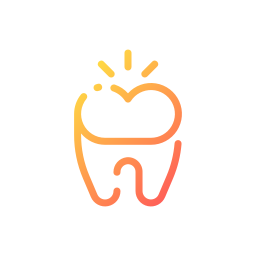 dents en or Icône