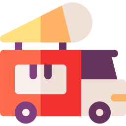 Ice cream truck icon