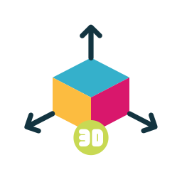 3d 모델 icon