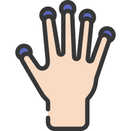Сканирование отпечатков пальцев иконка