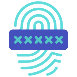 Biometric recognition icon