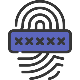 Biometric recognition icon