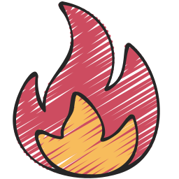 Flame icon