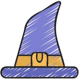 Witch hat icon