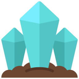 cristaux Icône
