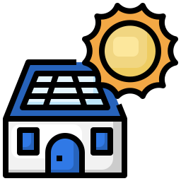 Solar energy icon