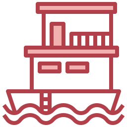 Houseboat icon