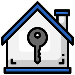 Door key icon