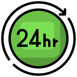 24 horas icono