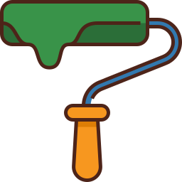 Paint roller icon