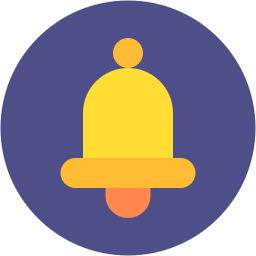 Notification bell icon