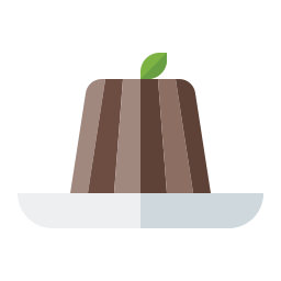 Panna cotta icon