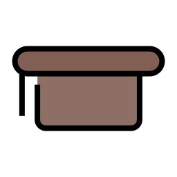 Выпускной шляпа иконка