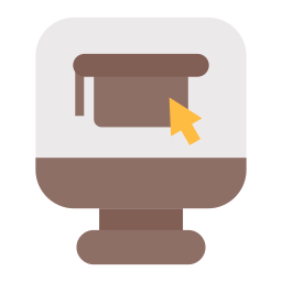 Online learning icon