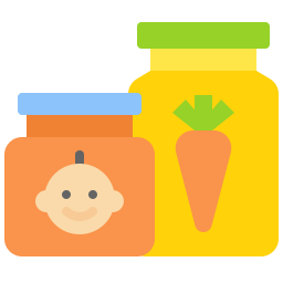 babyvoedsel icoon