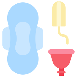 Sanitary napkin icon