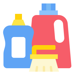 Cleaning products icon