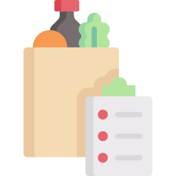 Shopping list icon