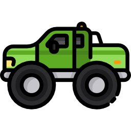 Monster truck icon